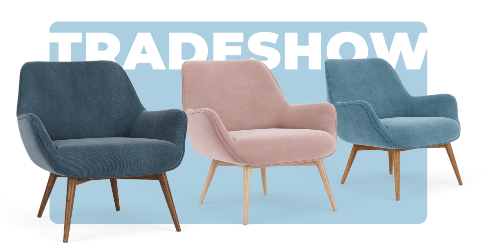 How To Prepare For Furniture Trade Shows With 3D Product Visualization